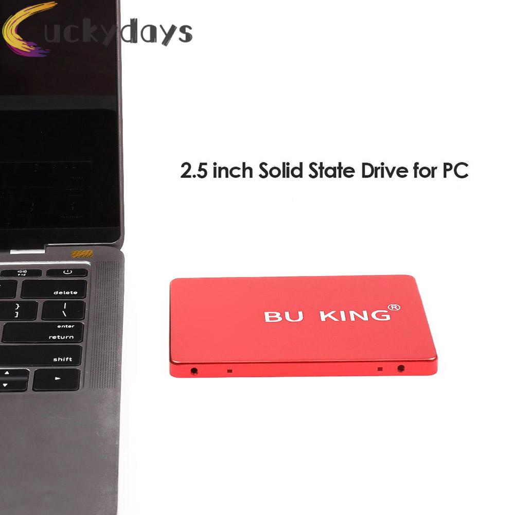 LUCKYDAYS BU KING 2.5 inch SATA III Internal Solid State Drive Robot Head Pattern Red | BigBuy360 - bigbuy360.vn