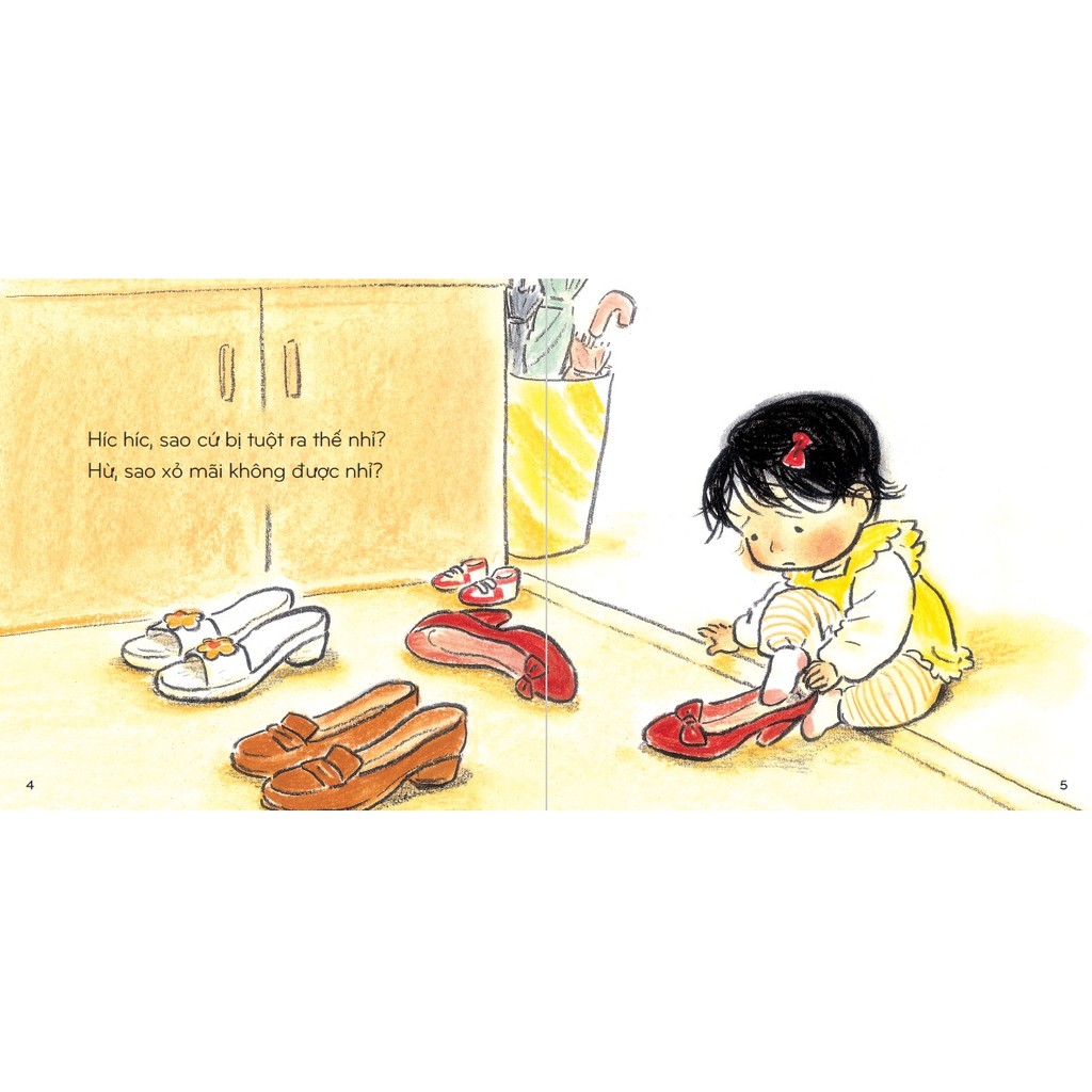 Sách Phát triển trí não sớm cho trẻ từ - Con muốn đi giày của mẹ [0-2 tuổi] | BigBuy360 - bigbuy360.vn
