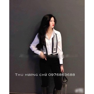 ÁO SƠMI HUY HIỆU KÈM NƠ LỤA