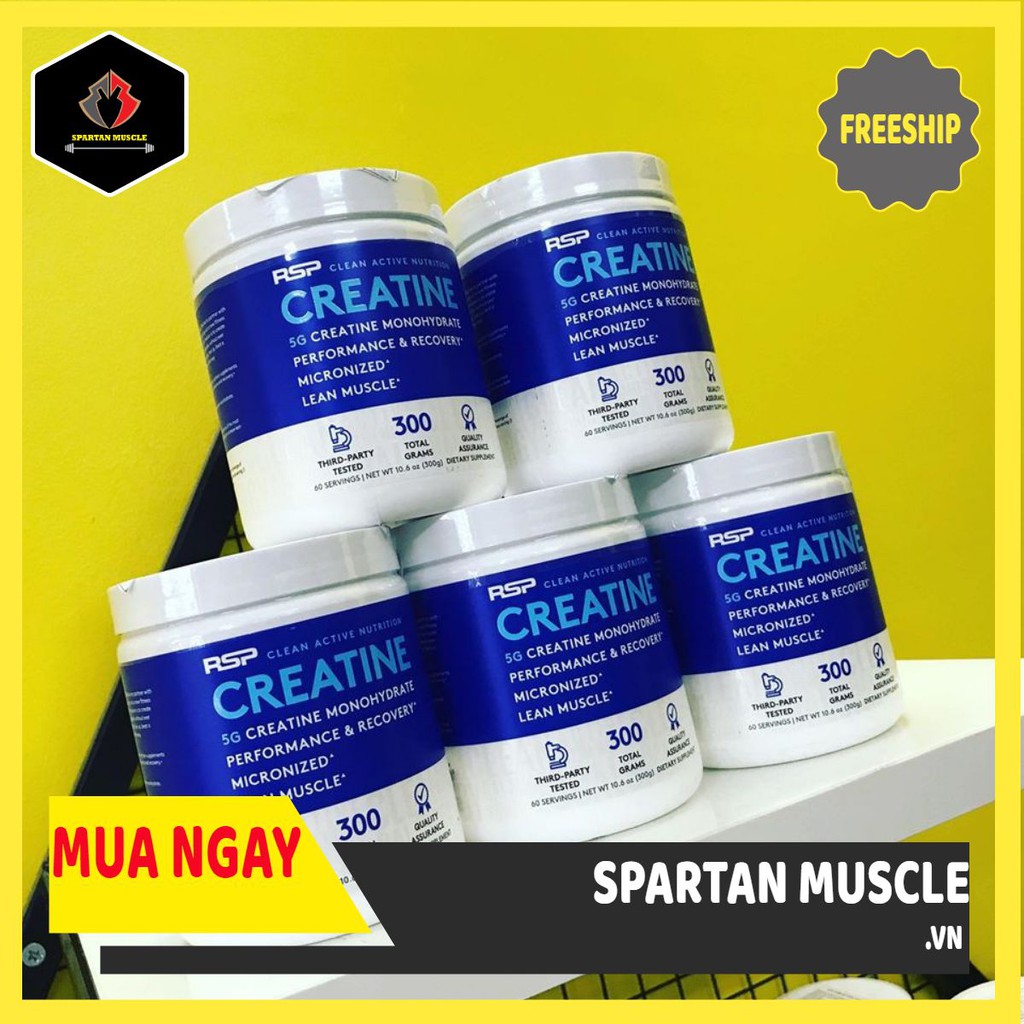 CREATINE MONOHYDRATE Tăng Sức Mạnh Sức Bền