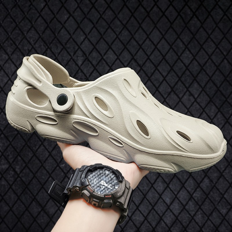 Sandal Nam Size 39-48 Bằng Nhựa EVA Mềm Chống Thấm Nước