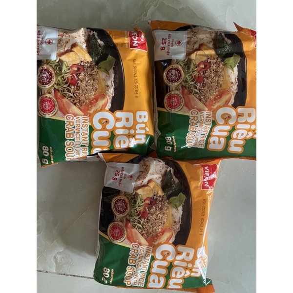 Bún Riêu Cua Vifon - combo 3 gói 80g | BigBuy360 - bigbuy360.vn