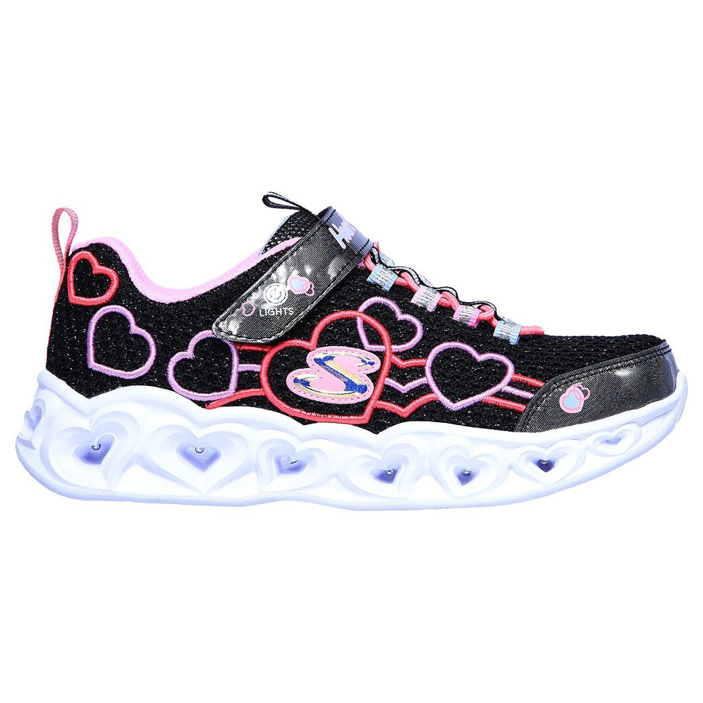 Giày thể thao thời trang SKECHERS - HEART LIGHTS dành cho bé gái 302080L