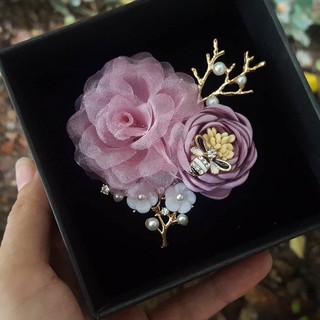 hoa cài áo handmade