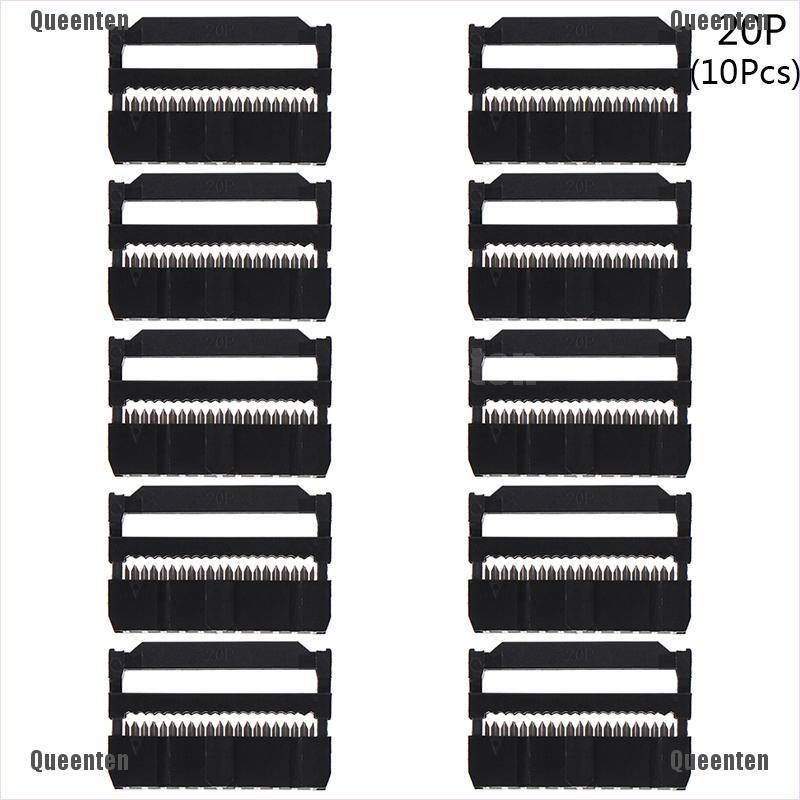 ★Set 10 Đầu Nối Dây Cáp 6 / 8 / 10 / 12 / 14-50Pin IDC 2.54mm