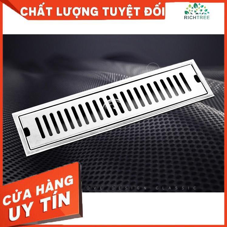 [FREE SHIP] Hố ga thoát sàn ngăn mùi hôi và côn trùng chất liệu iox304 kiểu dáng chữ nhật RT76