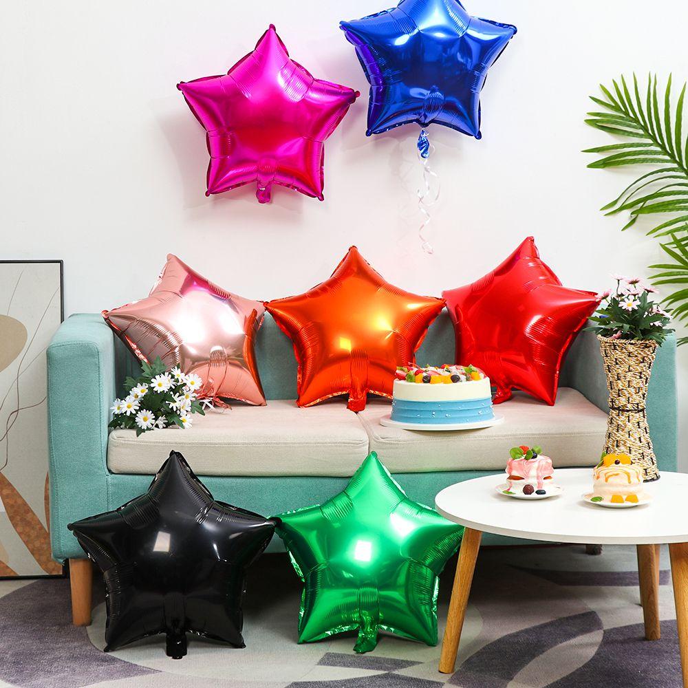 PINEVN Bong Bóng Hình Ngôi Sao Trang Trí Tiệc