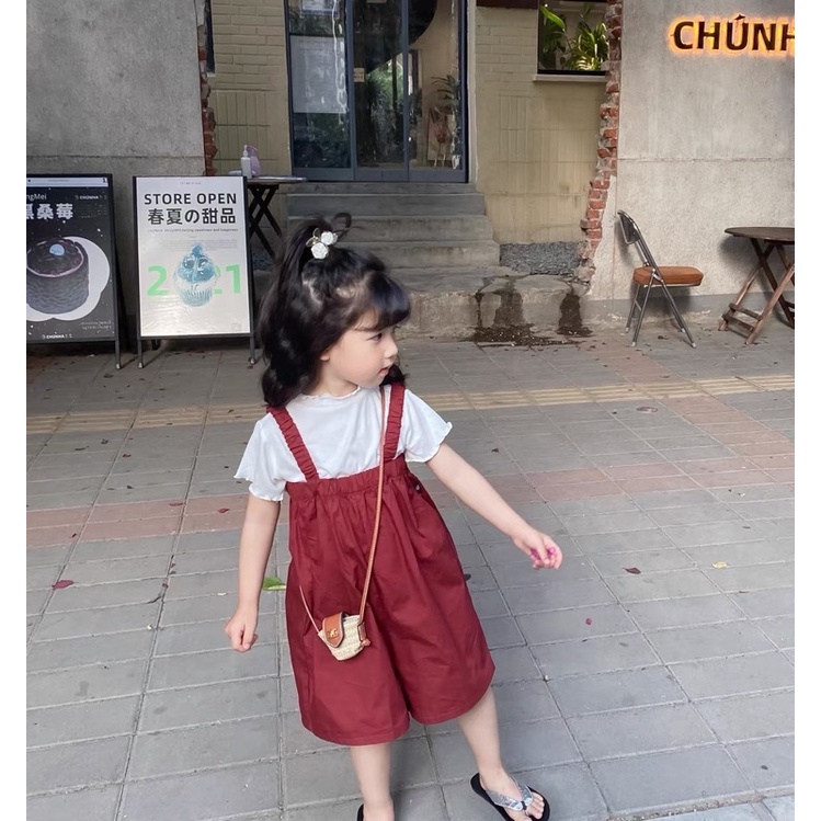Bộ quần áo bé gái style Hàn xẻng hot hit độc và lạ cho bé gái (06-17kg) - Tiệm Nhà Su