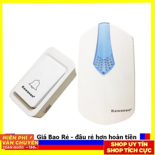 Chuông Cửa Không Dây, Nút Nhấn Chống Nước Không Dùng Pin KAWASAN DB817