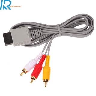 Dây Cáp Hình Ảnh Và Âm Thanh Av 3 Rca Cho Nintendo Wii