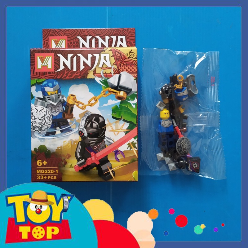 Combo 8 mẫu ( 16 mini ) lắp ráp ghép ninjago SS13 minifigures ninja chiến đấu cùng các ác nhân xếp hình MG220