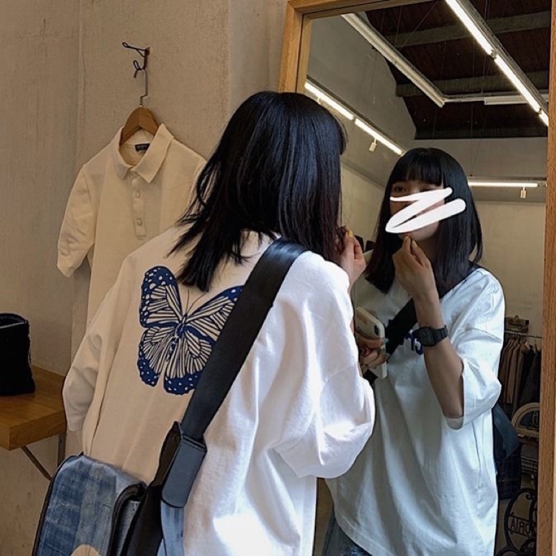 Áo Thun Tay Lỡ Form Rộng Nam Nữ Unisex Ulzzang