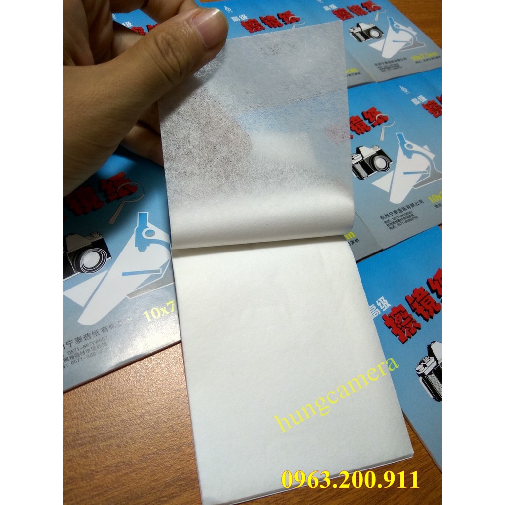 Giấy lau len, ống kính máy ảnh (Quyển 50 tờ) GALA HOME