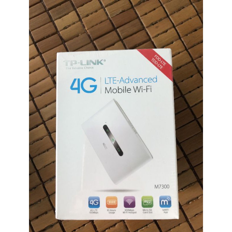 Bộ phát Wi-Fi Di Động dùng sim Cao Cấp LTE 4G TP-Link M7300 (Trắng) | BigBuy360 - bigbuy360.vn