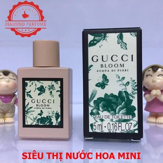 [ AUTH ] [ mini ] Nước hoa nữ Gucci Bloom Acqua Di Fiori EDT 5ml