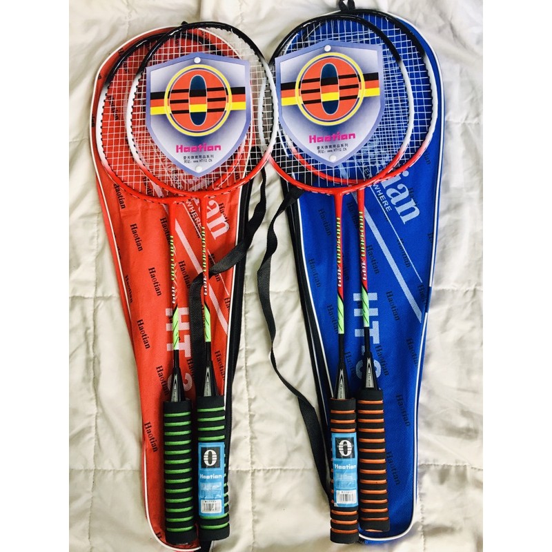 Giá sốc combo 2 vợt cầu lông hautian tay mút