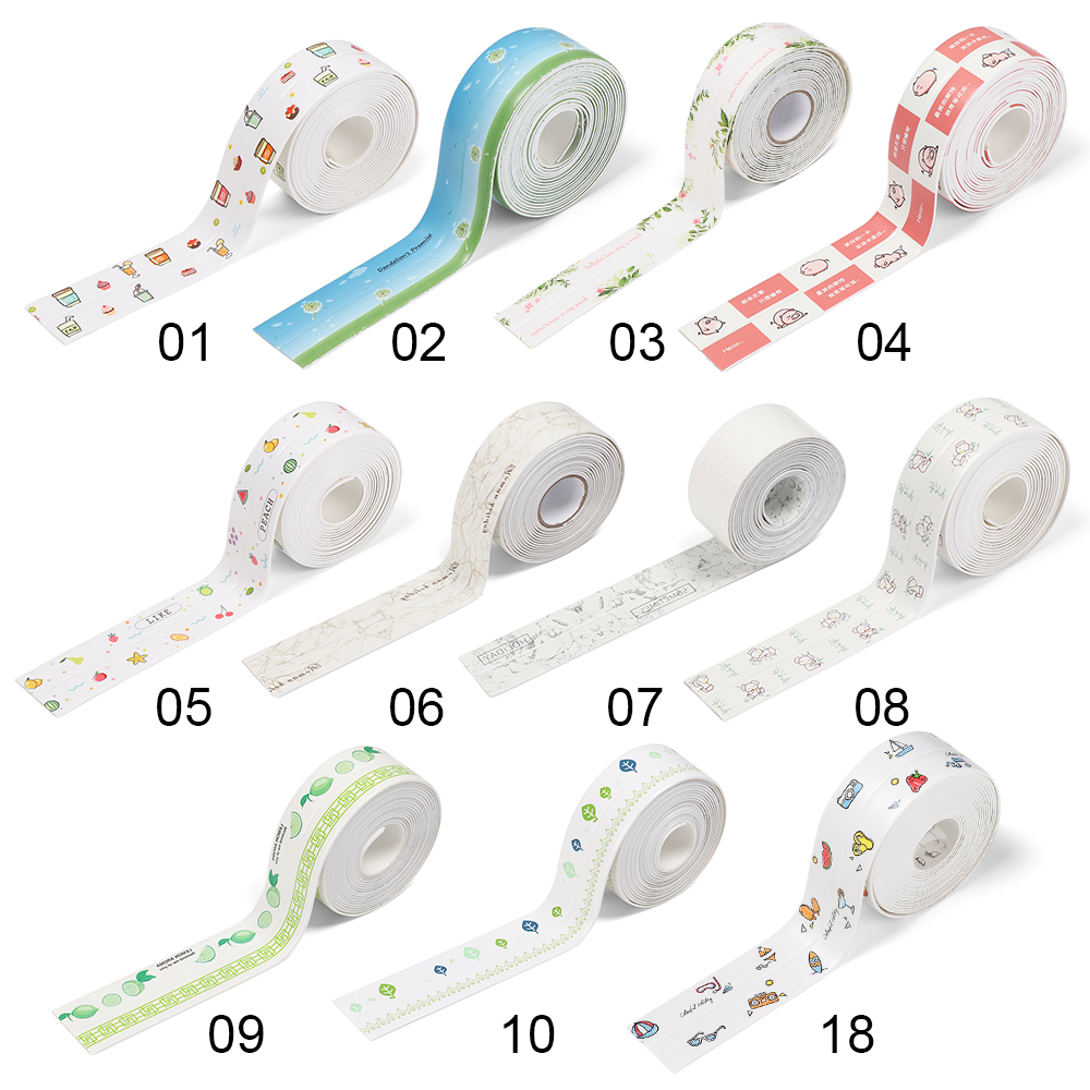 Băng Keo Dán Viền Bồn Rửa Chén Chống Thấm Nước 38mm