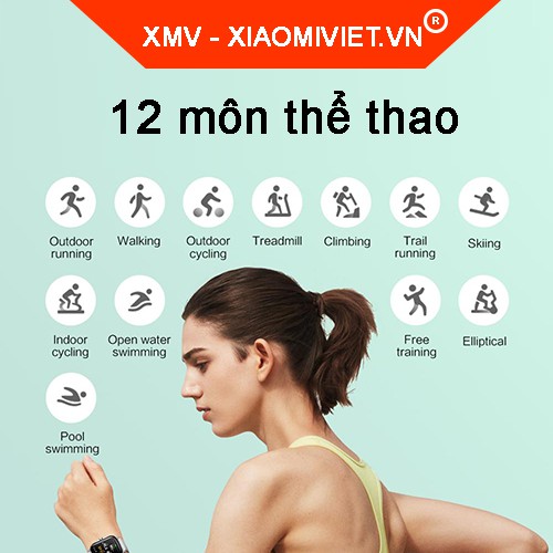 Đồng hồ thông minh Xiaomi Huami Amazfit GTS 2 - Theo dõi nhịp tim,giấc ngủ - Hàng chính hãng - Bảo hành 12 tháng