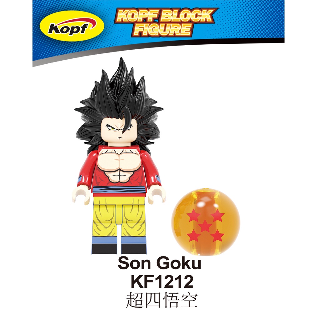 Dragon Ball Monkey King Trẻ em Lego Ninjago Đồ chơi lắp ráp Khối xây dựng Lego Minifigures