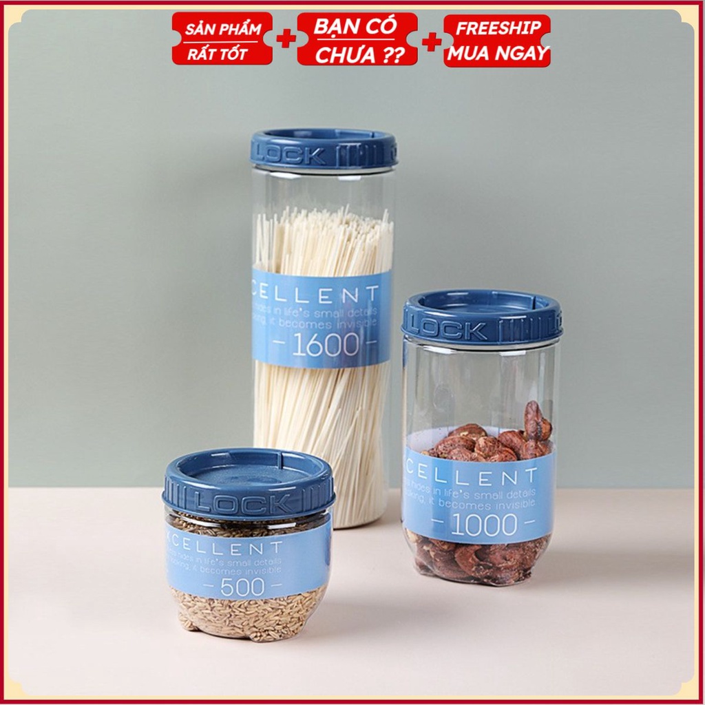 PVN32773 Set 3 hộp đựng bảo quản đồ ăn Locklock T2