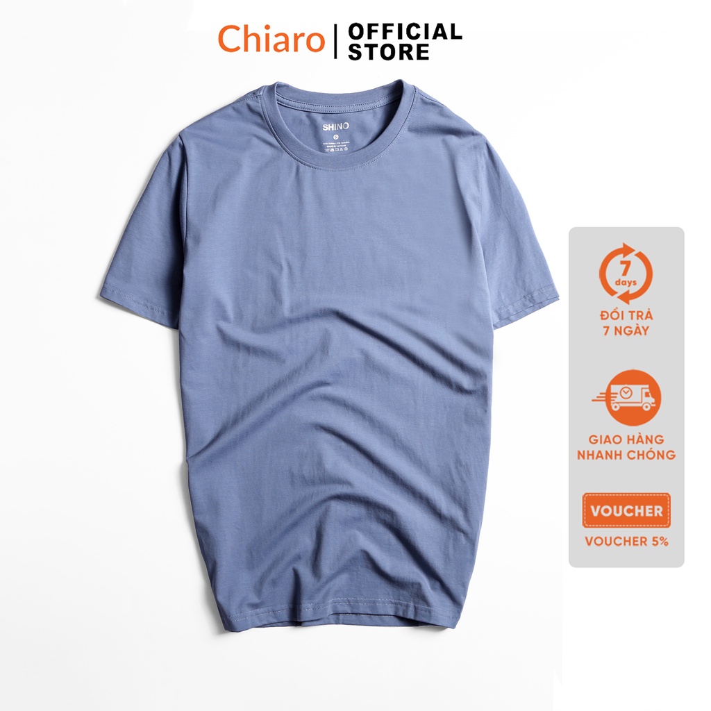 Áo thun trơn cổ tròn basic cotton dày không xù lông cực mềm mịn chất đẹp cao cấp Chiaro