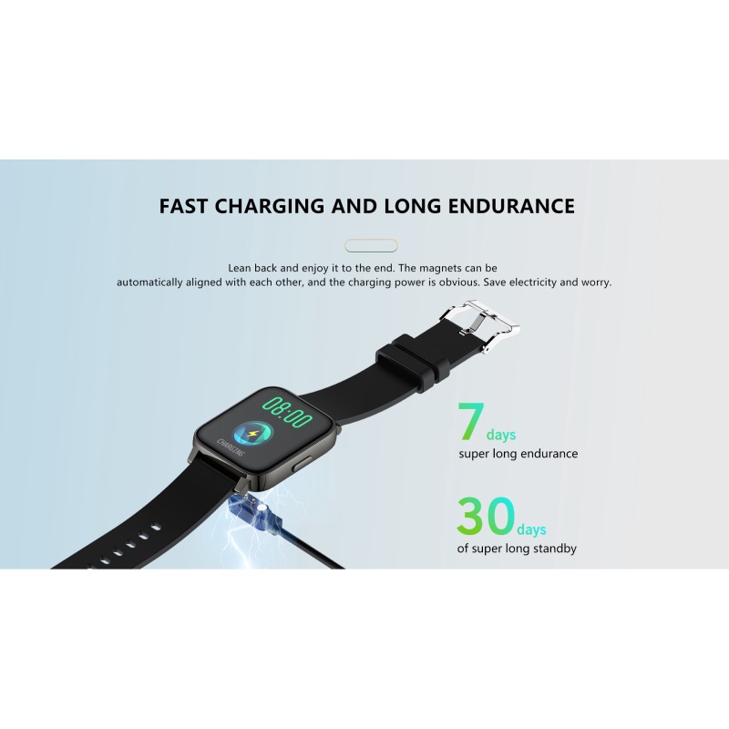 ⌂⌂ ALLCALL P36 Smart Watch Bluetooth Sports Fitness Tracker Smart Bracelet Heart Rate Sleep Monitor Calls Messages Reminder 【Goob】