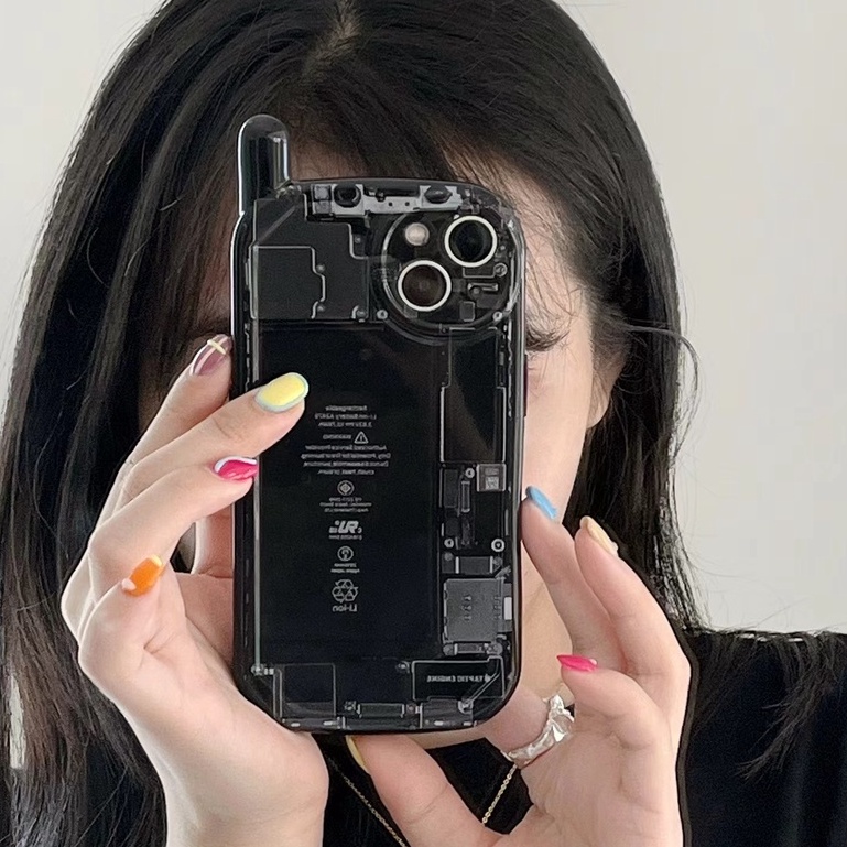 Ốp Điện Thoại Hình Điện Thoại Nokia 3D Kiểu Retro Cho Iphone 13 pro max 12 pro max 11 pro max 14pro max 14plus 14