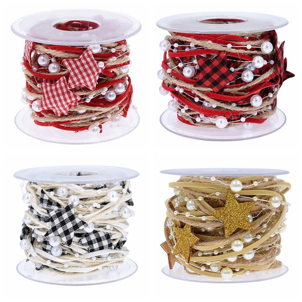 Cuộn Dây Ruy Băng Trang Trí Giáng Sinh Dài 5M