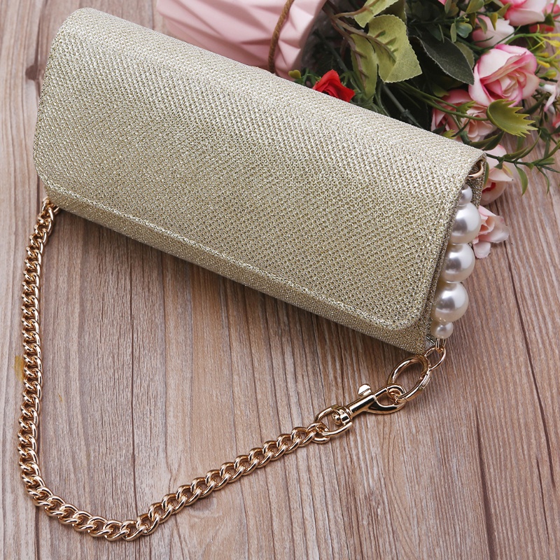 Bộ 2 Dây Xích Nối Dài Có Khóa Kim Loại Cho Túi Xách DIY