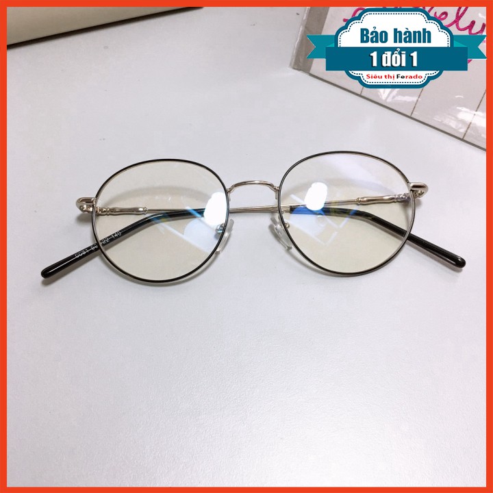 [Gía siêu rẻ] Kính tròn 6081 cỡ bé nhận cắt cận viễn loạn