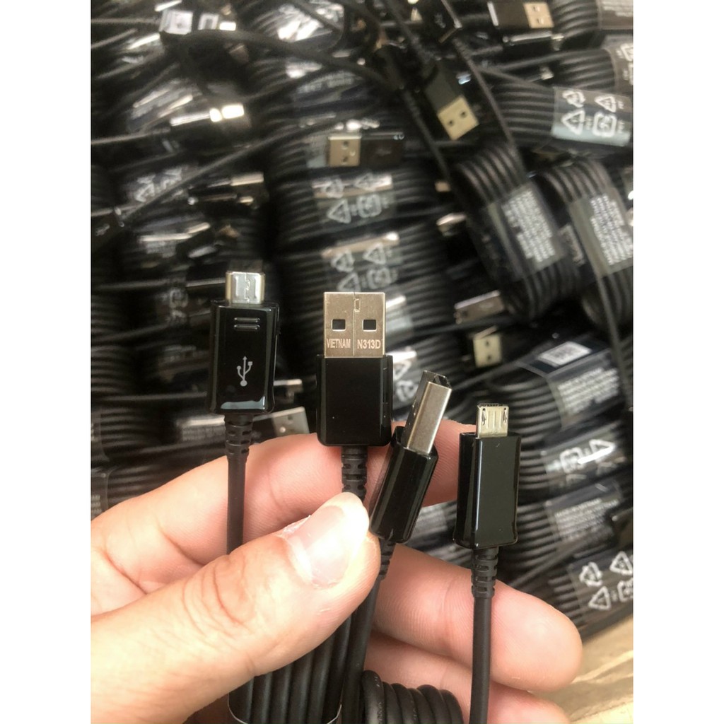 Cáp Sạc - Truyền Samsung S10 25W  ZIN  Micro Usb 1M XỊN