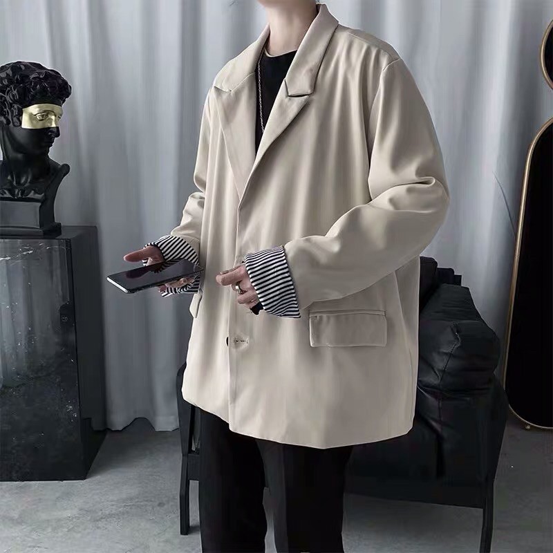 Áo Blazer nam tay sọc