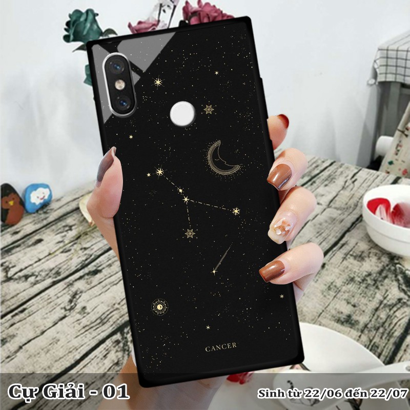 Ốp kính Xiaomi Mi 8SE in cung hoàng đạo