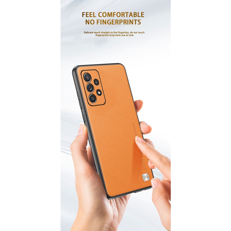 Ốp Điện Thoại Da Mặt Nhám Chống Sốc Cho Samsung Galaxy A53 5G A73 A33 A23 4G A 13 5G A13 LTE 4G