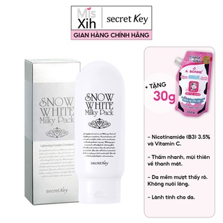 [Auth Hàn] Kem Ủ Trắng Secret Key Snow White Milky Pack (200ml) - Miss Xinh