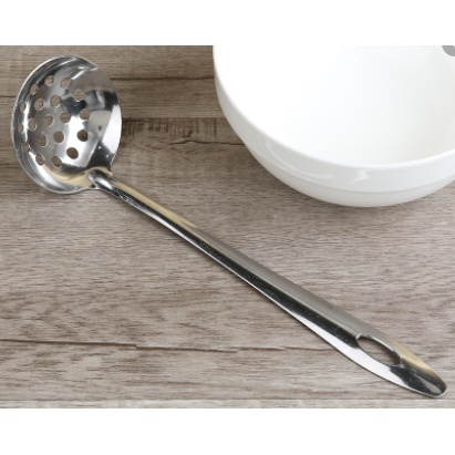 Muôi chè inox, muôi, vá múc canh inox - Muôi lá inox số 7 【vá inox số 7】
