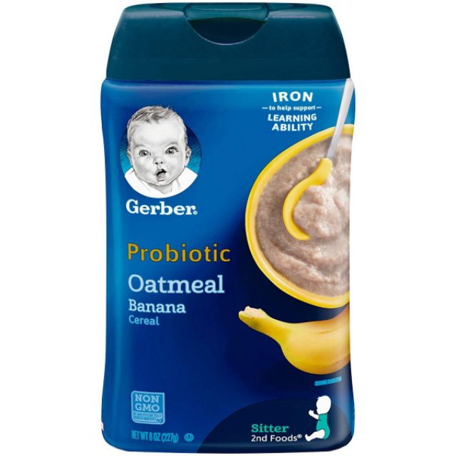 Bột ăn dặm Gerber organic 227g