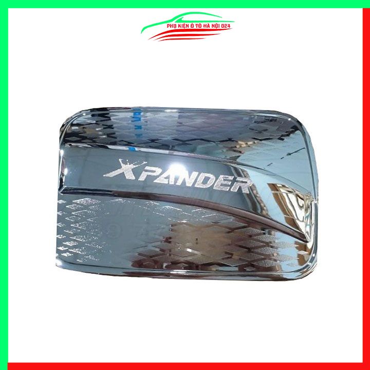 Ốp nắp xăng Xpander 2018-2023 mạ crom bảo vệ chống trầy trang trí ô tô