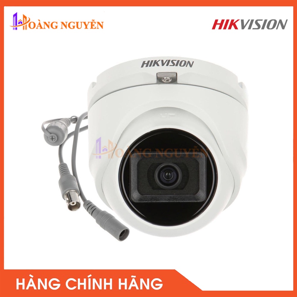 [NHÀ PHÂN PHỐI] Camera HIKVISION DS-2CE76H0T-ITMFS HDTVI 5 Megapixel - Hồng Ngoại 30m, Tích Hợp Mic, Chống Ngược Sáng