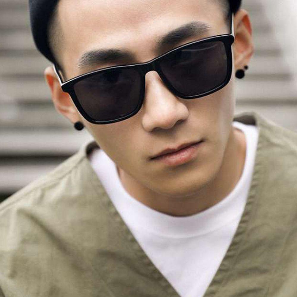 Kính Mát Gọng Vuông Lớn Chống Tia UV400 Phong Cách Vintage