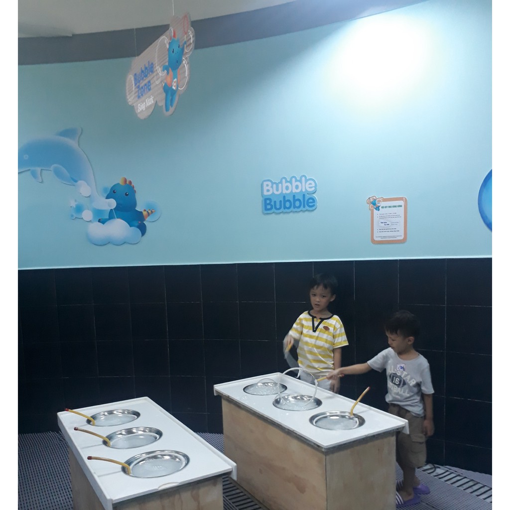 vé vào cổng khu vui chơi trẻ em playtime Vĩnh Long ₫60.000-₫80.000