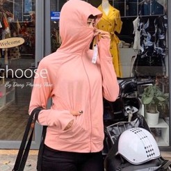 ÁO CHỐNG NẮNG NỮ THÔNG HƠI CHỐNG TIA UV HÀNG XUẤT LOẠI 1 { CHỈ 89K}