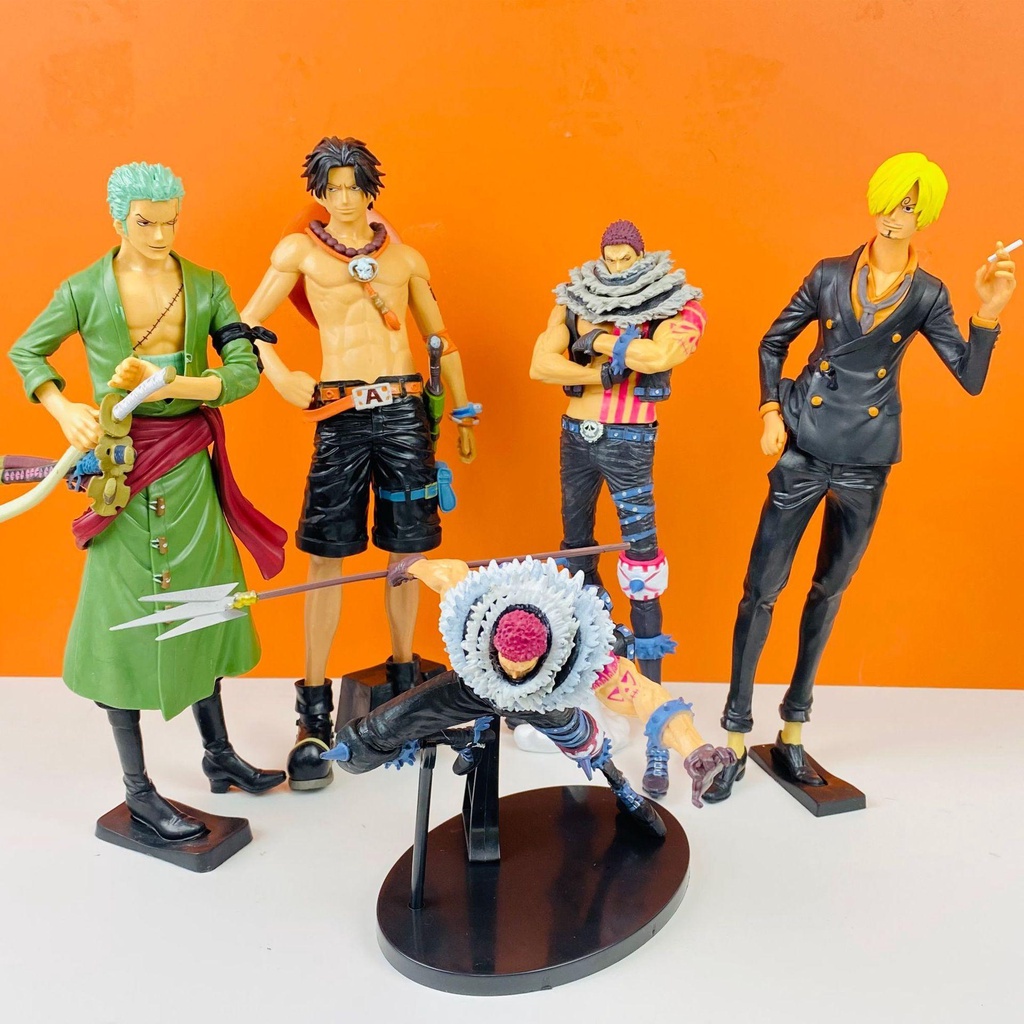 SUSANS Đồ trang trí Nhân Vật Sabo Monkey D Luffy Trong Phim Hoạt Hình One Piece Bằng PVC