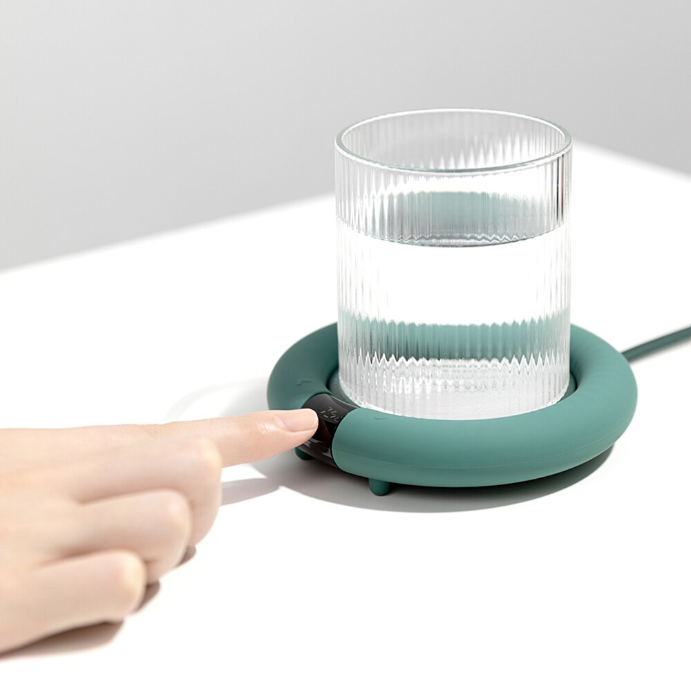 Tấm lót cốc UARELIFFE hâm nóng mini thông minh điều khiển cảm ứng 3 chế độ giữ nhiệt cho đồ uống tại nhà văn phòng