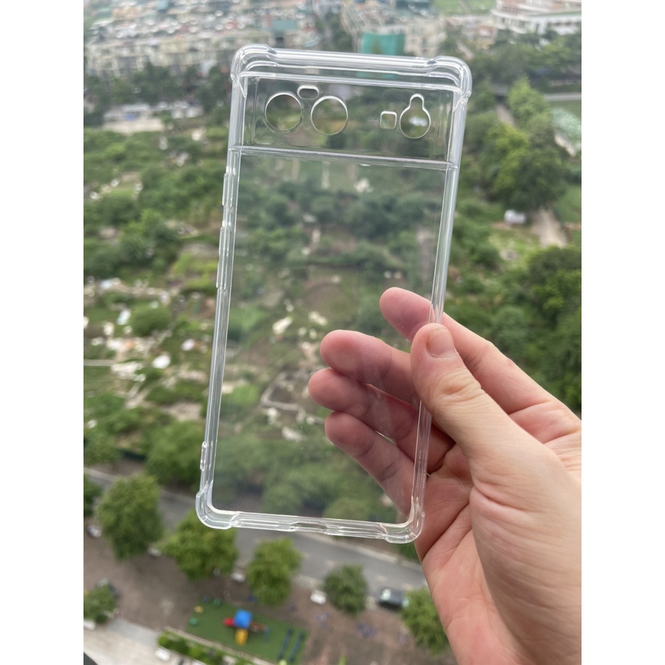 Ốp lưng Google Pixel 6 , Pixel 6 Pro dẻo trong chống sốc 4 góc