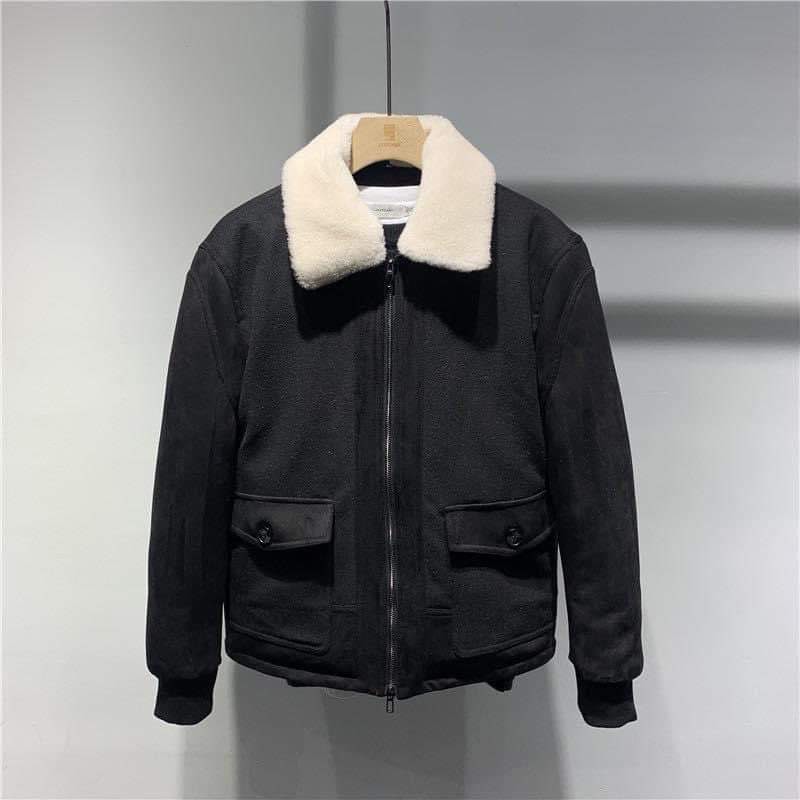 Áo khoác bomber cổ lông túi hộp TBG phong cách Streetwear , áo jacket 2 lớp nam nữ unisex ,MSW Town