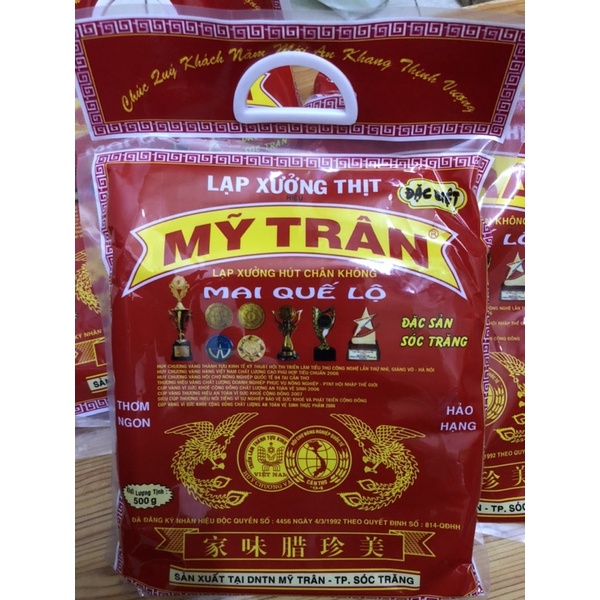 LẠP XƯỞNG THỊT ĐẶC BIỆT (MỸ TRÂN/gói 500gr)