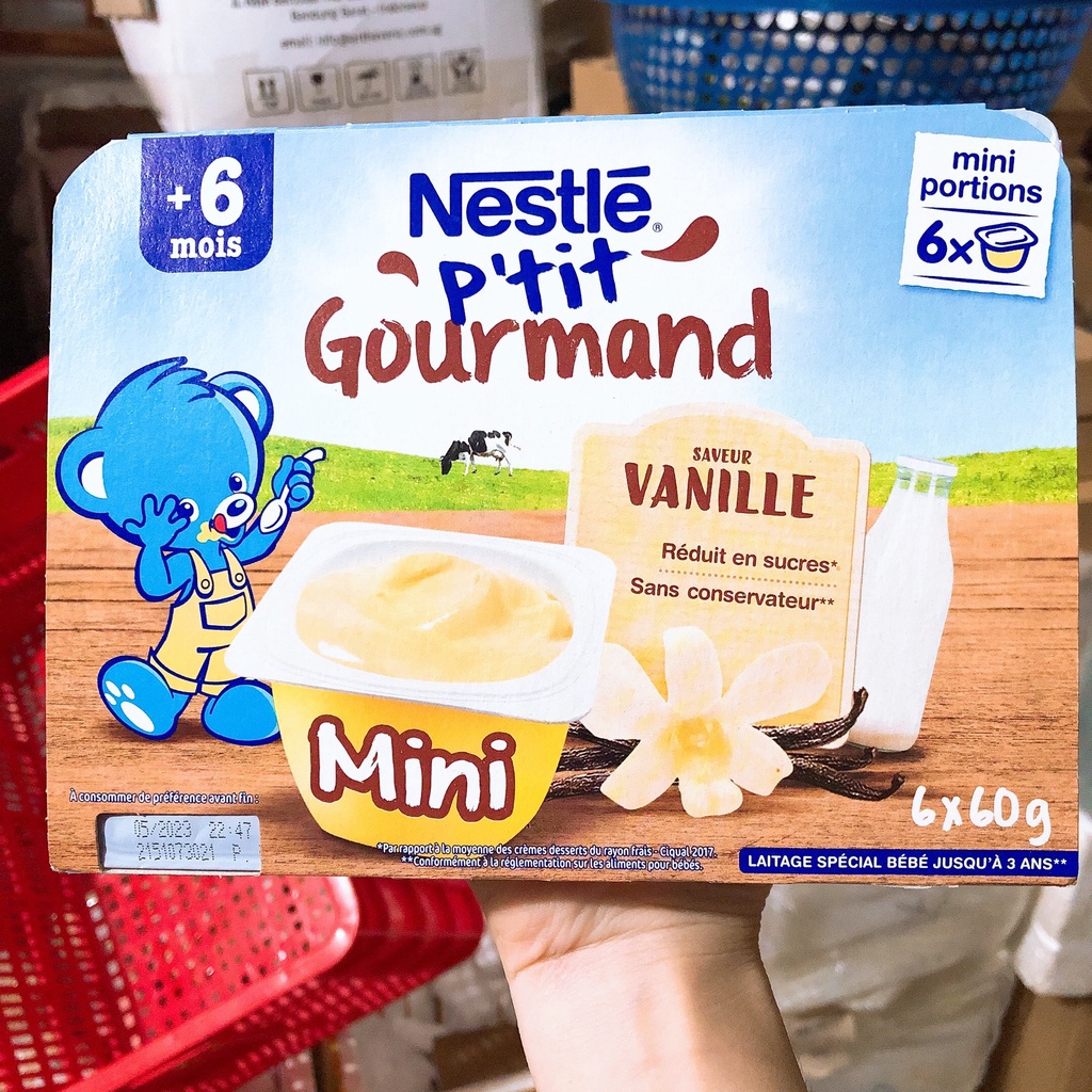 Sữa chua nguội Bledina của Pháp nhiều vị cho bé ăn dặm Goodbabyvn