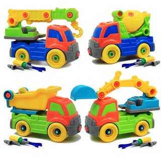 SOME 3D Engineering Vehicles Models Jigsaw Disassemble Puzzle