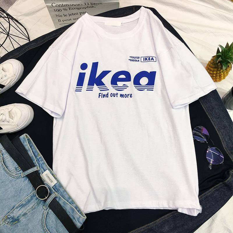 2021 Fashion Clothing short sleeve t shirt Women loose neck round large size blouse clothes